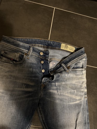 Diesel Jeans Herren, Blau Sleenker 30/30