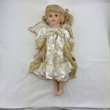 Vintage Fine Bisque Collectible Porcelain Angel Doll Collectors Choice By Dander