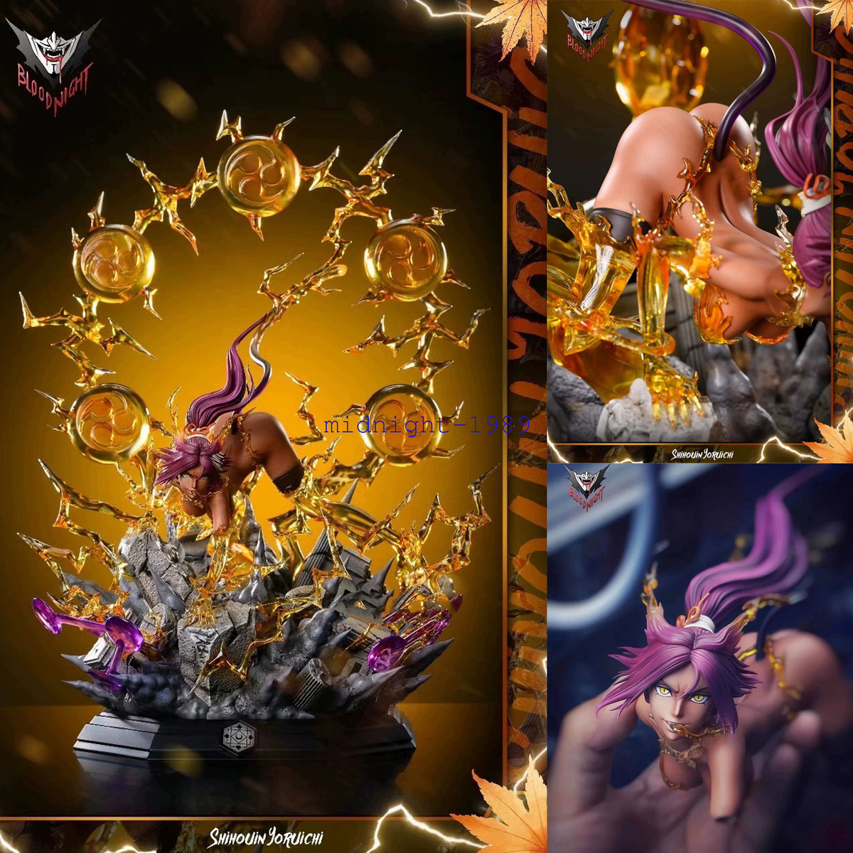 Blood Night Studio 1/6 Shihouin Yoruichi Statue Figure Resin Model