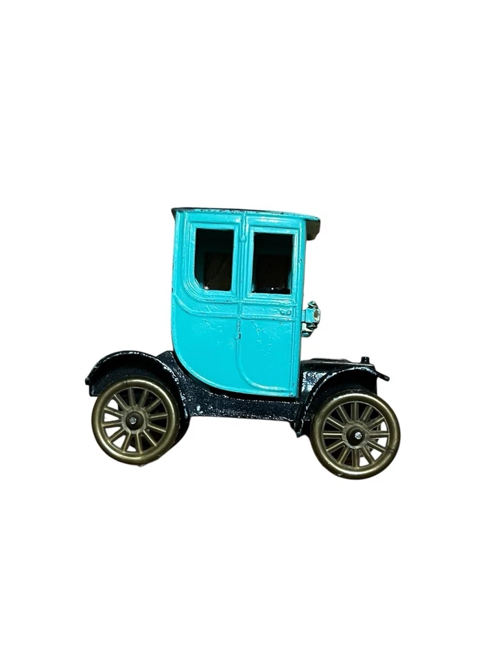 Винтажная игрушка Tootsie классическая серия Cadillac 1906 золотые колеса - Изображение 2 из 4