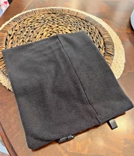 Soft Black Fleece Neck Warmer Seirus Innovation For Cold Weather Protection U11e