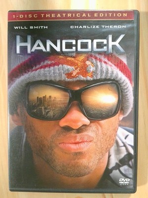 Hancock DVD 2008 Theatrical Edition Will Smith Charlize Theron Peter Berg