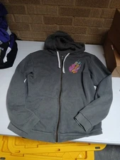 Official Preston Playz Trust Your Fire Gray Hoodie Size Medium