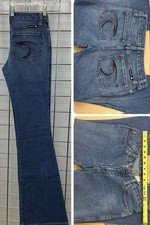 VTG Y2K Frankie B Denim Jeans Embroidered Bootcut - Women's Size 4