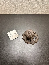 Vintage Style Fleur De Lis Pantry Drawer Cabinet Knobs Pulls Cast Iron Metal