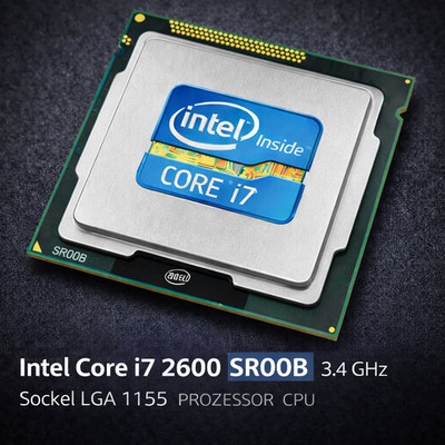Intel Core i7-2600 CPU 4x3,40GHz Prozessor LGA1155