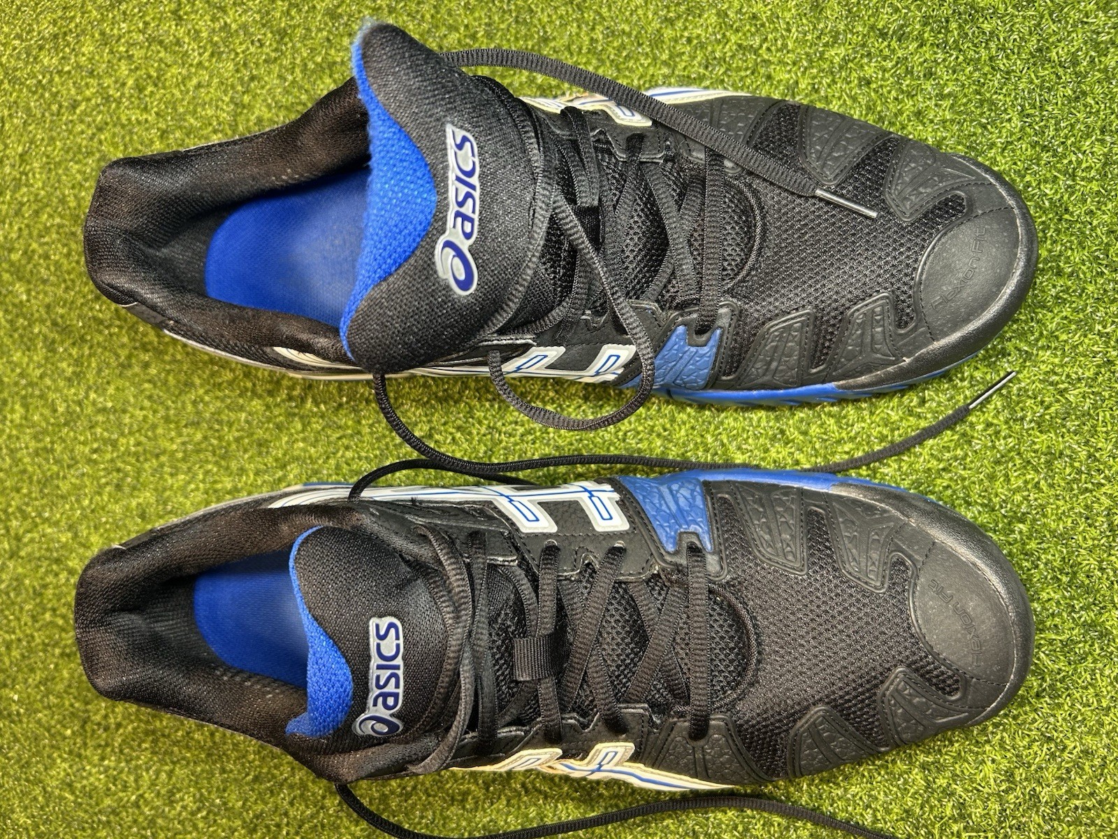 Asics Gel Resolution 5 Men’s Size 12 Black Blue Tennis Shoes Sneakers Pickleball thumbnail 3