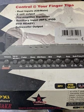 New Earthquake Sound EQ400CPXi 4-Band Parametric Equalizer EQ Old School NIB