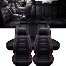 For Nissan Xterra 5-seats Car Seat Cover Full Set Pu Leather Front Rear Cushion