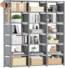 18 Cube Storage Organizer, Oversized Book Organizer