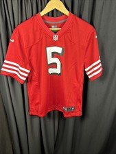 NWT Nike San Francisco 49ers Trey Lance 5 NFL Jersey Youth Large Red