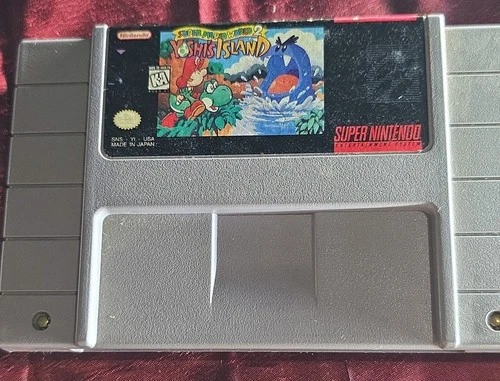Nintendo Super Mario World 2: Yoshi's Island Super Nintendo SNES NTSC-U/C