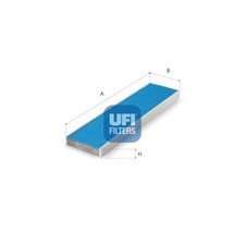 UFI Innenraumfilter für MINI Mini R56 Cooper One R50 R53 John R57 R59