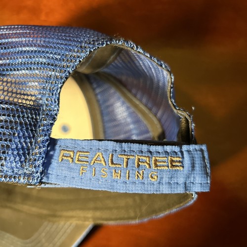 Cappello berretto baseball classico uomo RealTree ricamato blu snapback regolabile - Foto 5 di 6