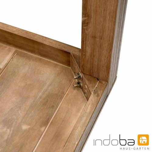 Couchtisch Sofatisch Beistelltisch Massivholz Wohnzimmertisch rechteckig 110 cm - Bild 13 von 29