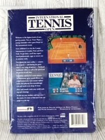 International Tennis Open for Philips CD-I Complete Longbox W/ Slip Cover SEALED