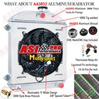 <!--F#f_0-->3-Row Radiator+Shroud Fan Kit For 56-60 59 58 57 HOLDEN F Series FE FC 2.2L/2.3L<!--F/-->