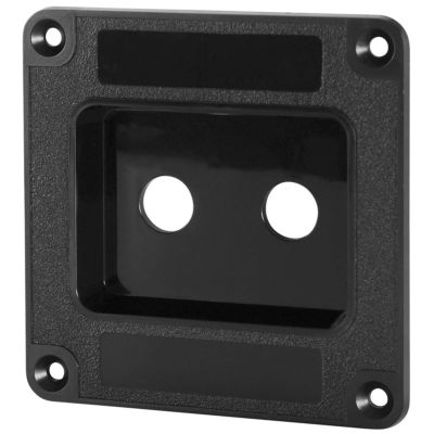 Penn-Elcom M1500 Speaker Cabinet Double 1/4'' Jack Plate Black ABS