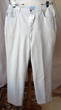 LIZ  ME TAN JEANS 100 COTTON ZIP FRONT FIVE POCKETS NEW PANTS 16W