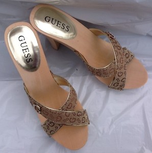 guess wooden heels