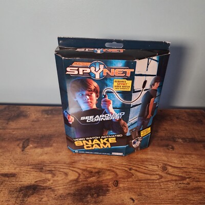 Spynet Snake Cam ATTACHMENT NEW Jakks Pacific Realtech - Video Watch REQUIRED