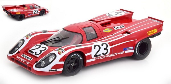 Kk Scale 1/18 Porsche 917K 23 Winner 24H Le Mans 1970 Statisches Modell Diecast-image
