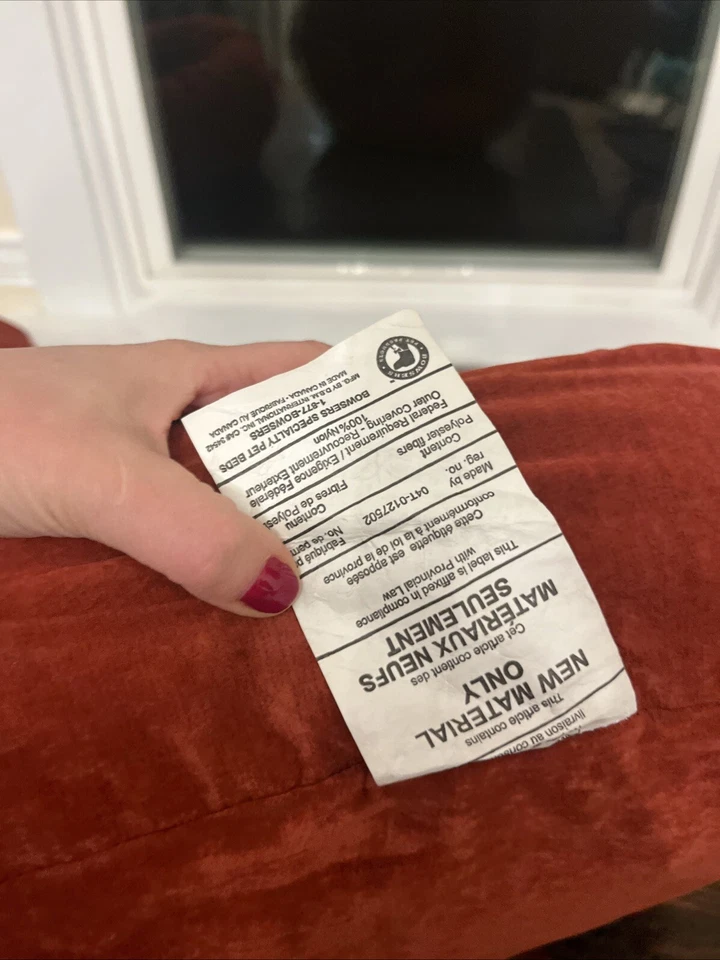 Cama para perros Bowsers Rust XS calidad lujo Foto 3 de 4