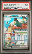 MINT✨ 2023 Pokemon Paldea Evolved Squawkabilly ex 264 Illustration Rare PSA 9
