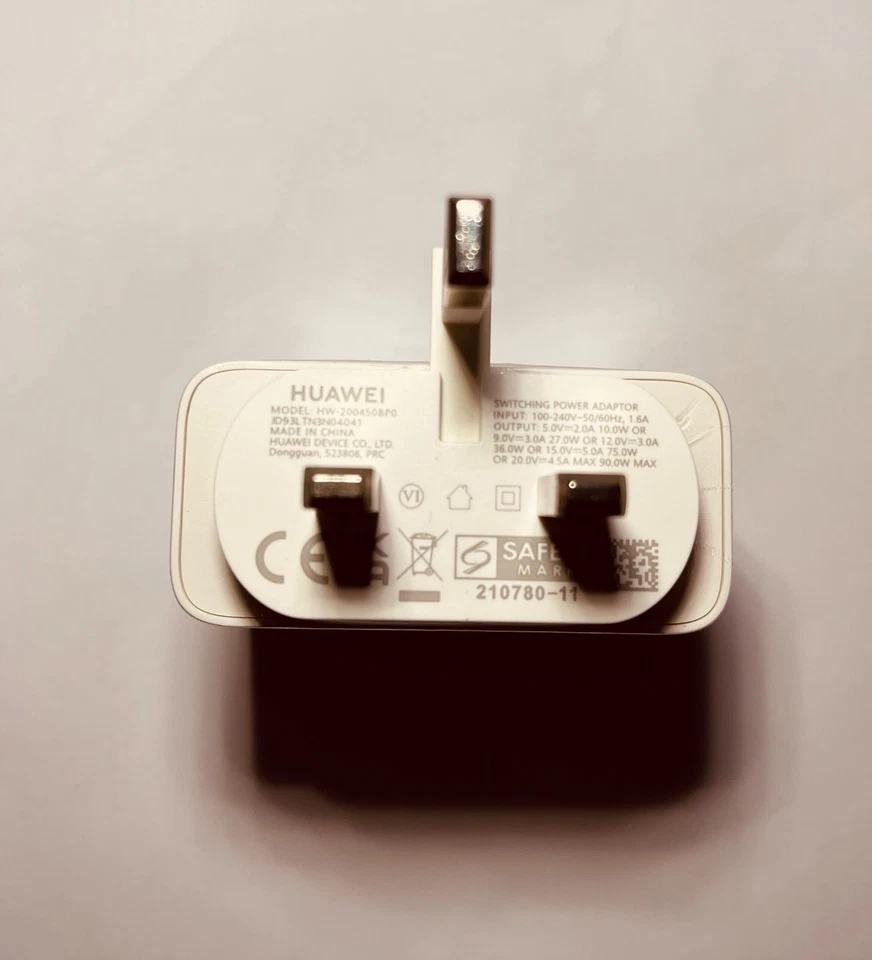 Huawei 90W Super Cargador USB-C - Cable 1.8m / P60 / Mate / Xiaomi ENTREGA GRATUITA Foto 3 de 4