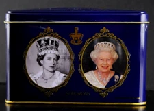 Queen Elizabeth II Tea Tin, English Breakfast Teabags, 40 teabags, exp06/26