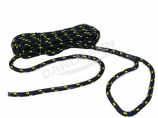 Festmacher Festmacherleine Tauwerk 10 12 und 14 mm mit gespleißtem Auge Navyblau