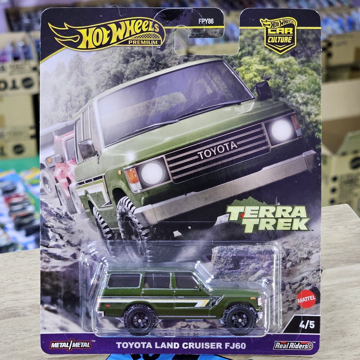 2024 HOT WHEELS PREMIUM TOYOTA LAND CRUISER FJ60 TERRA TREK