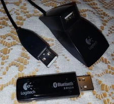 Logitech Wireless Keyboard/Mouse USB Receiver SecureConnect 831406-3000 2.0 EDR