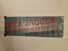Mick Jagger Goddess In The Doorway Promotional Poster Virgin Records 2001