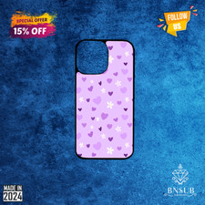 Light Purple Hearts iPhone Case 2025 Art iPhone 15 0151