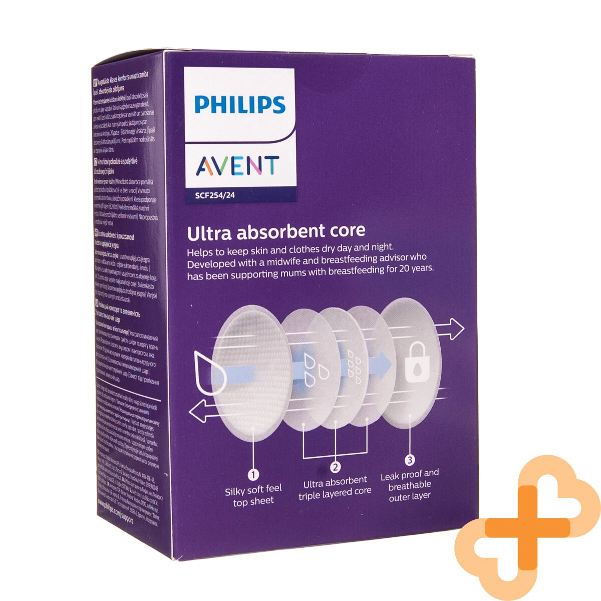 PHILIPS AVENT Disposable Breast Pads 24 Pcs. Ultra Absorbent Core