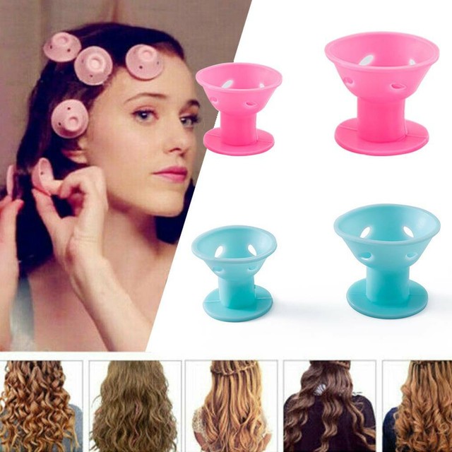 10 Long And Wide Magic Spiral Hair Curlers Great For Curl Formers