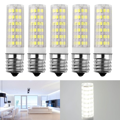 5/10Pcs E17 LED Dimmable Corn Light Bulbs Base Microwave 7W Appliance Lamp Bulb - Picture 10 of 13