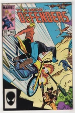 Defenders #145 (Jul 1985) Angel, Beast, Iceman, Moondragon, Valkyrie, Gargoyle z
