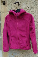 Sweat zippé en molleton - Violet - 5.00