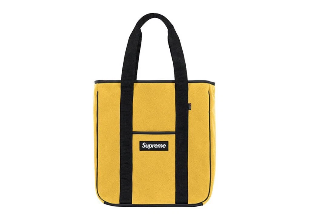 Sac fourre tout jaune Supreme FW19 neuf DS