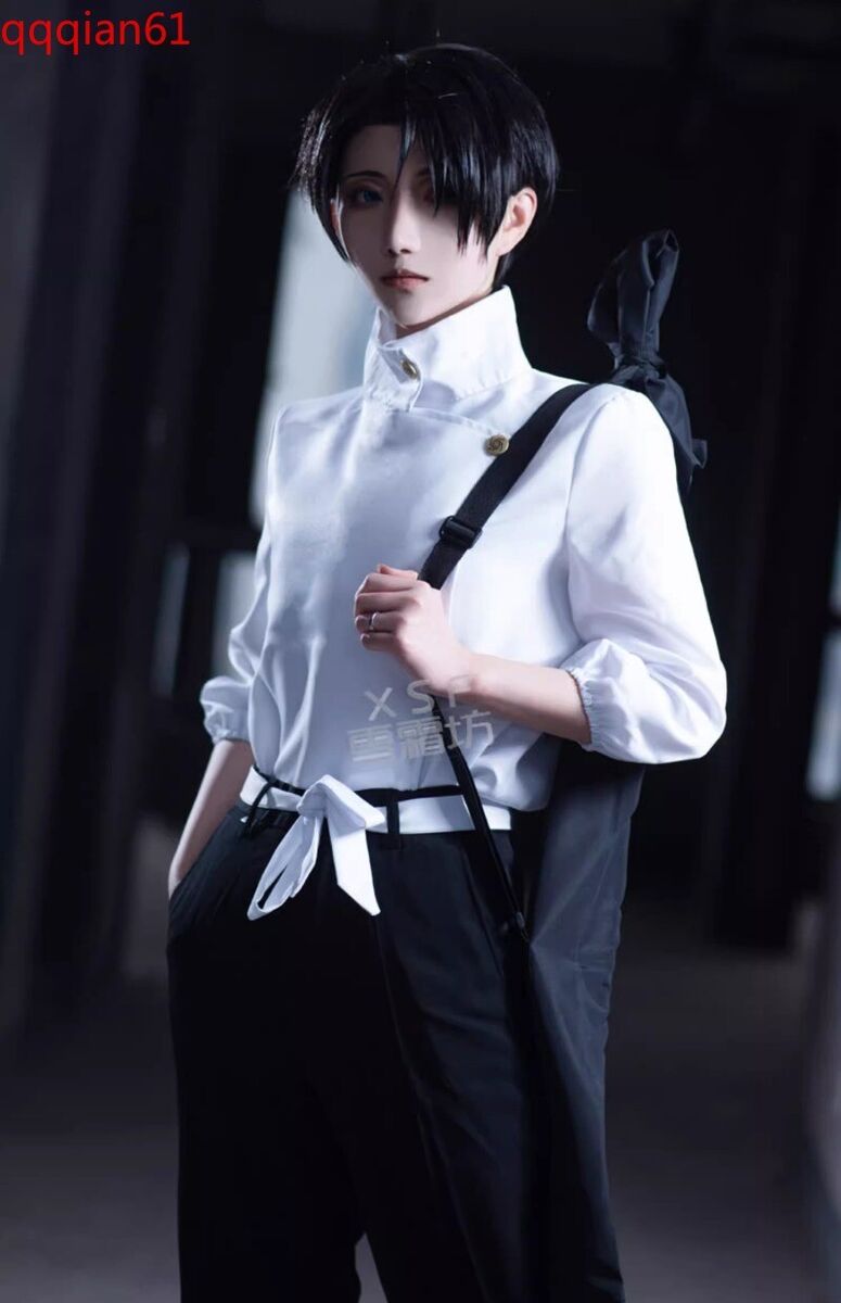 Anime Jujutsu Kaisen Yuta Okkotsu Top Pants Belt Suit Wig Anime Jujutsu Kaisen Yuta Okkotsu Top Pants Belt Suit Wig