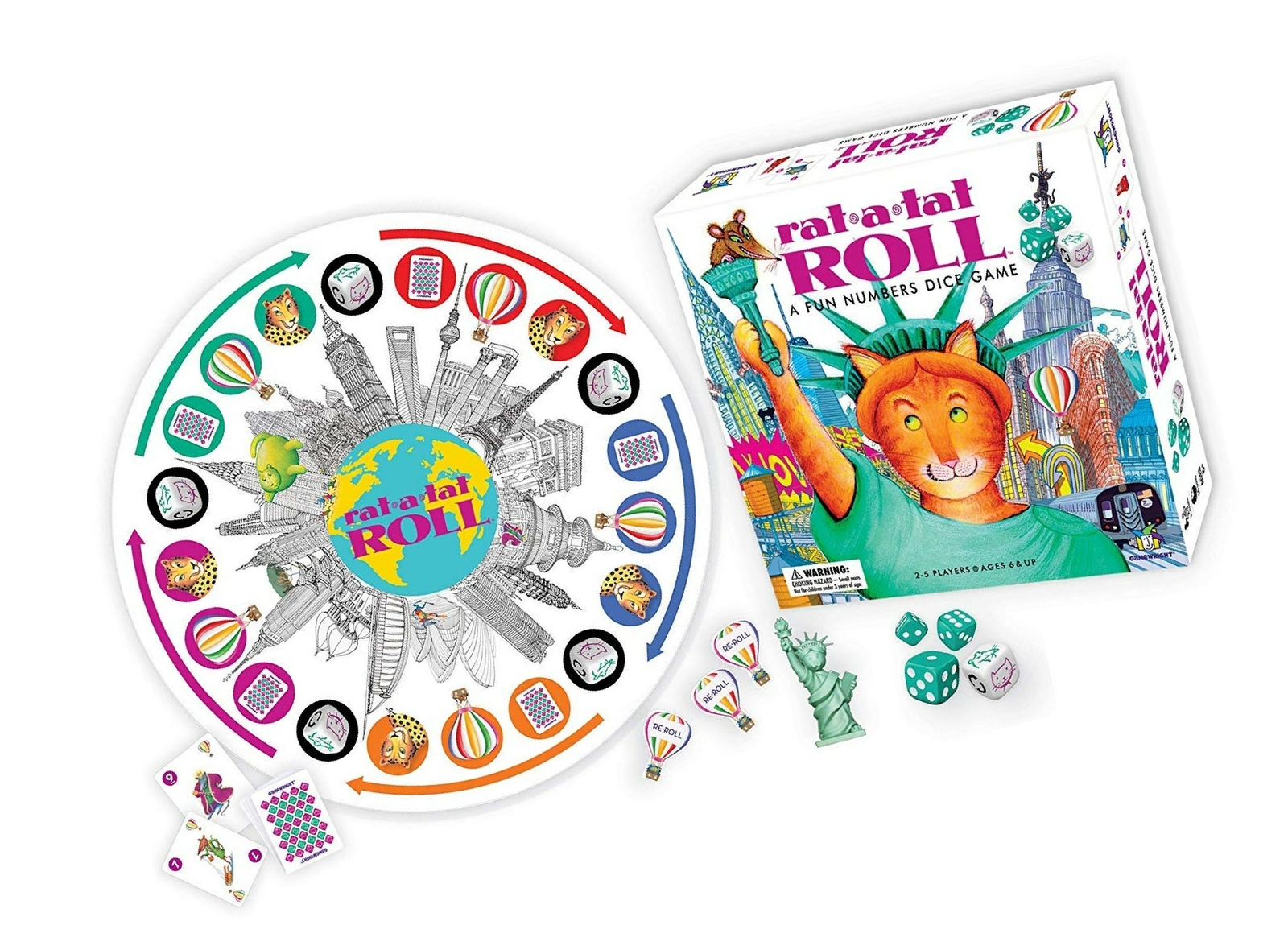 Rat-A-Tat Roll - A Fun Numbers Dice Game 759751004255 | eBay