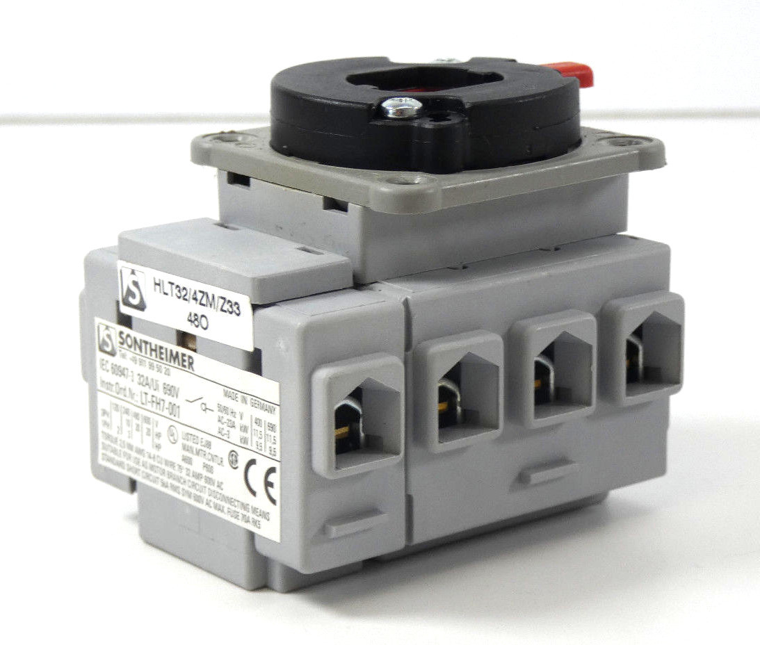 Sontheimer Hauptschalter LT-FH7-001 32A/Ui 690V | eBay