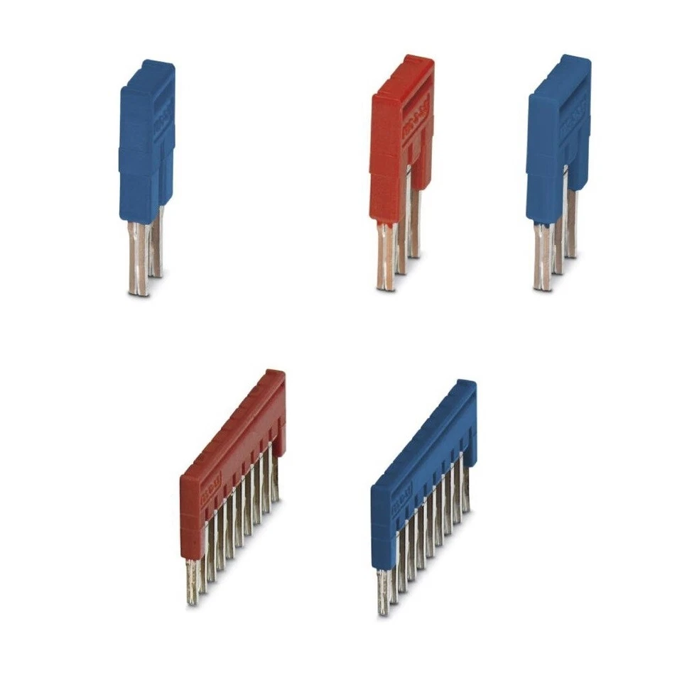 PHOENIX CONTACT Steckbrücke FBS 2 / 3 / 10 - 3,5mm Rot Blau