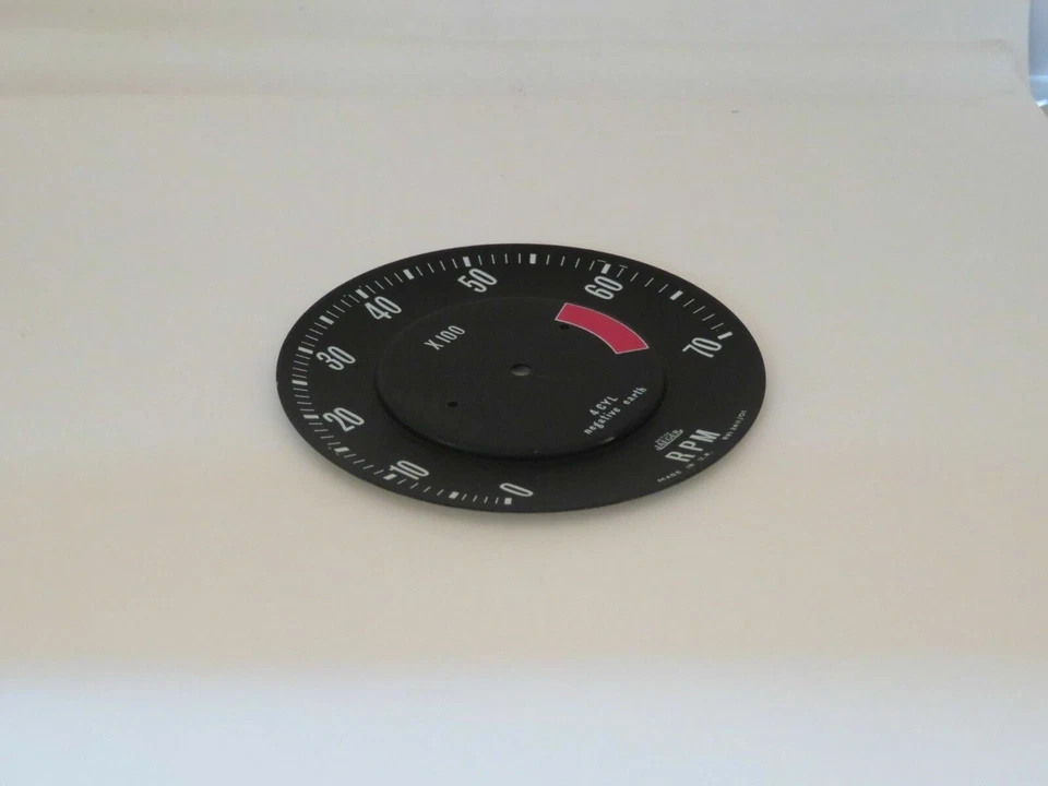 转速计表盘面板 Jaeger 品牌适用于 Sunbeam Alpine 系列 5 RVI2411/01 — 第 3/3 张图片
