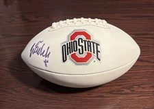 Ohio State Buckeyes, Justin Fields, Signed Football, Beckett Authenticated 