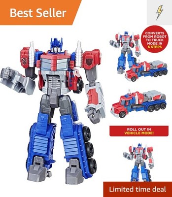 Toys Heroic Optimus Prime Action Figure - Timeless Large-Scale Figure, Changes