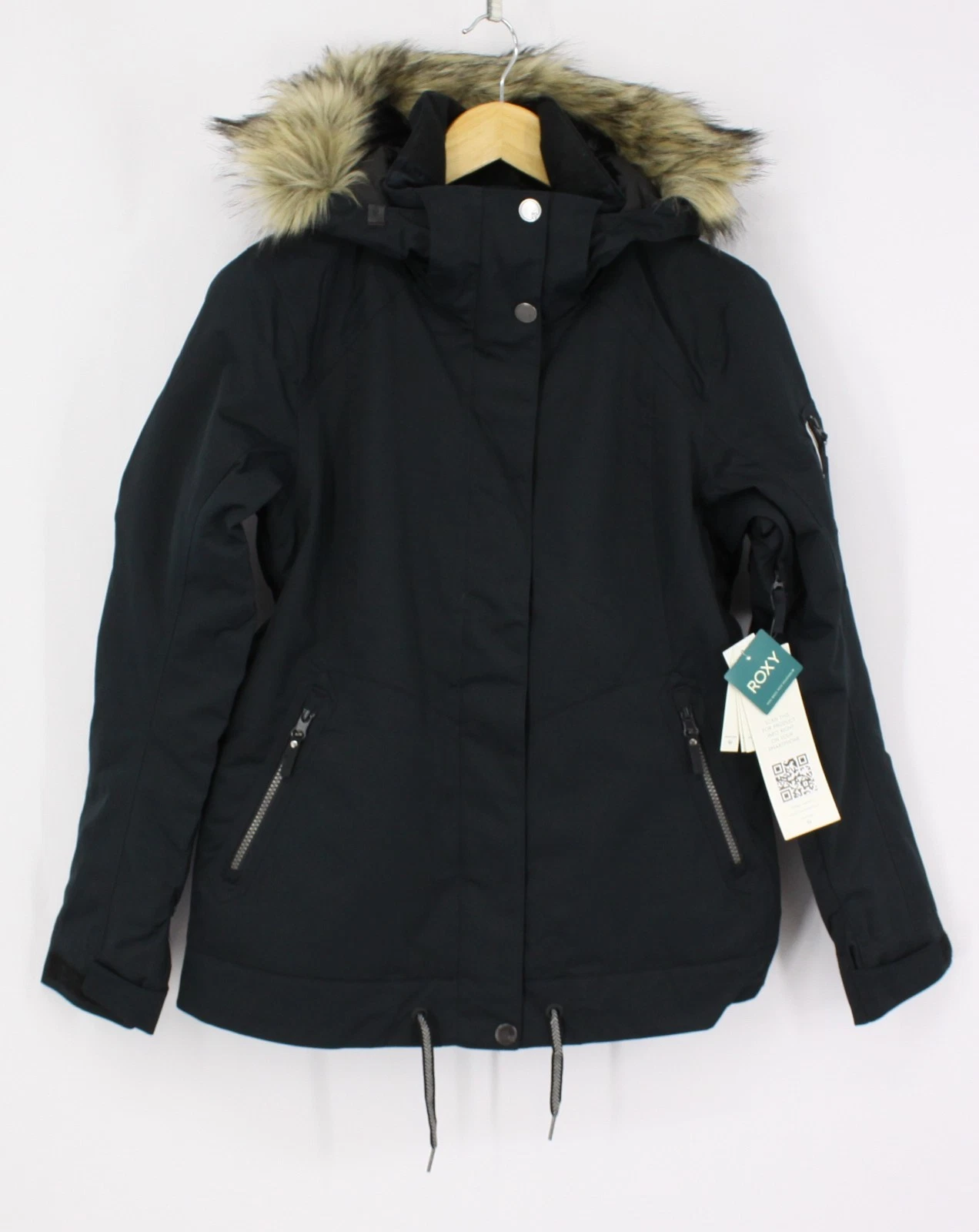ROXY 10K MEADE SNOW JACKET WOMENS XS TRUE BLACK RRP £220 MC
Opens in a new window or tab