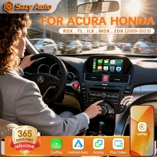 Wireless CarPlay Android Auto Box For ACURA RDX TL ILX ZDX 2009-2013  AHD Input